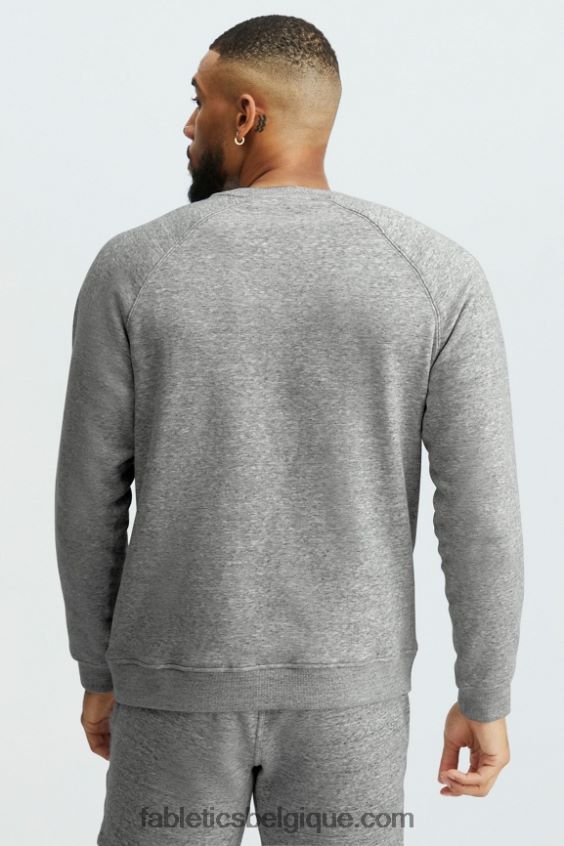 l\'équipe d\'après-match Hommes Fabletics 404P0T3714 gris chiné