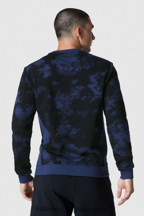l\'équipe de la cour Hommes Fabletics 404P0T3718 logo emb bleu stratus