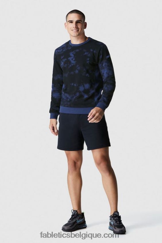 l\'équipe de la cour Hommes Fabletics 404P0T3718 logo emb bleu stratus