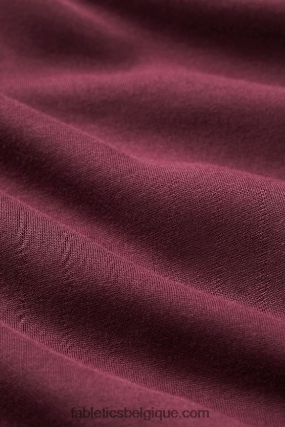 le sweat à capuche d\'après-match Hommes Fabletics 404P0T3725 logo rapide brillant merlot