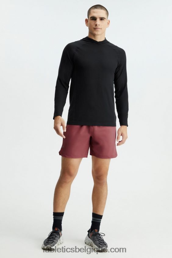 le sweat à capuche de la journée d\'entraînement Hommes Fabletics 404P0T3622 noir