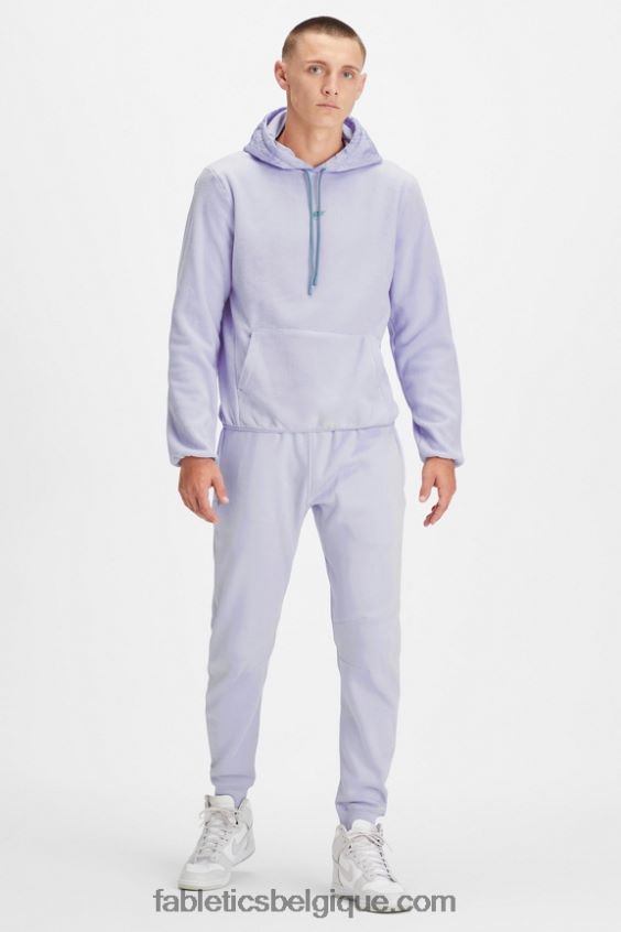 le sweat à capuche de la ville des pins Hommes Fabletics 404P0T3711 brume lilas