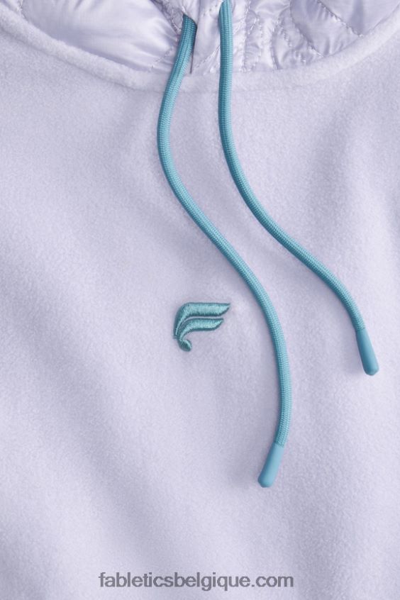 le sweat à capuche de la ville des pins Hommes Fabletics 404P0T3711 brume lilas