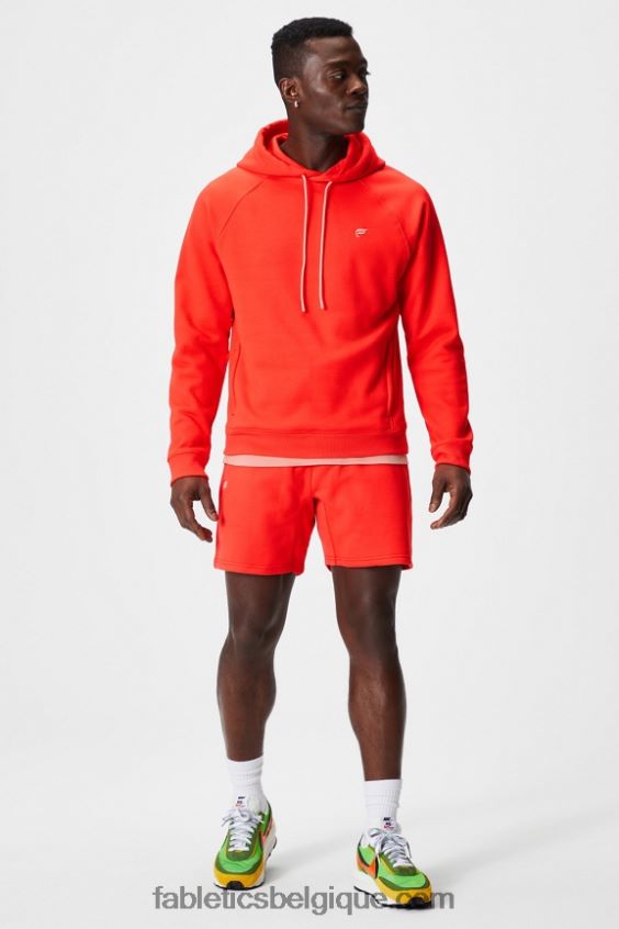 le sweat à capuche incontournable 190 Hommes Fabletics 404P0T3672 lueur de feu