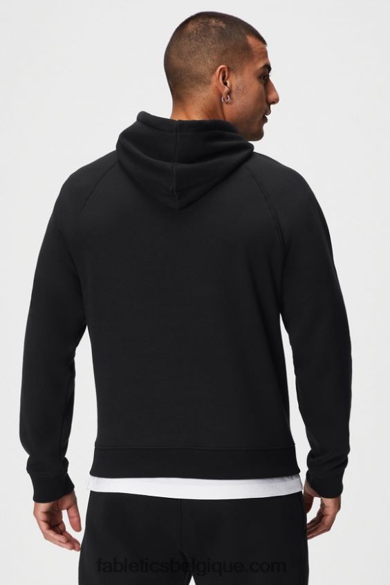le sweat à capuche incontournable 191 Hommes Fabletics 404P0T3679 noir dans le monde entier