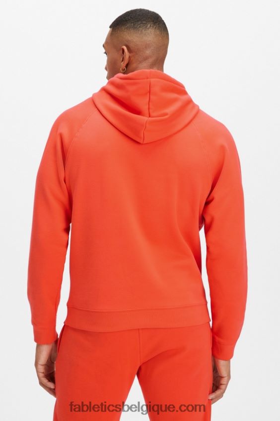 le sweat à capuche incontournable 193 Hommes Fabletics 404P0T3689 flamme brillante