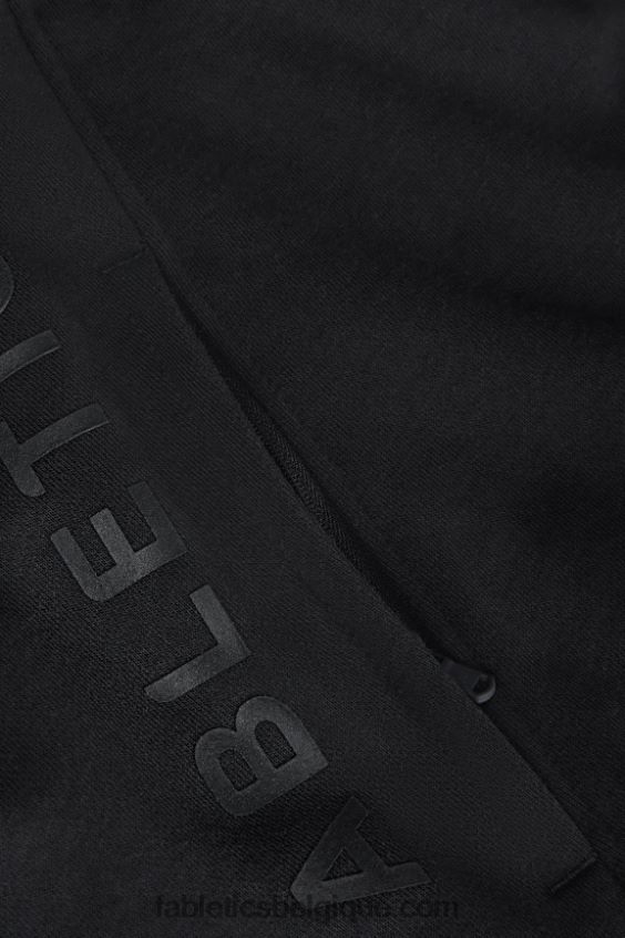 le sweat à capuche léger incontournable Hommes Fabletics 404P0T3658 noir