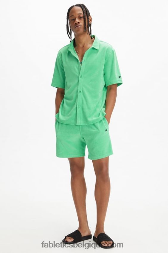 l\'île boutonnée en éponge Hommes Fabletics 404P0T3559 eau tropicale