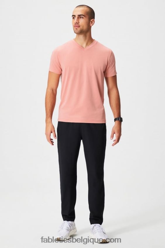 le col v 24-7 Hommes Fabletics 404P0T3497 ardoise rose