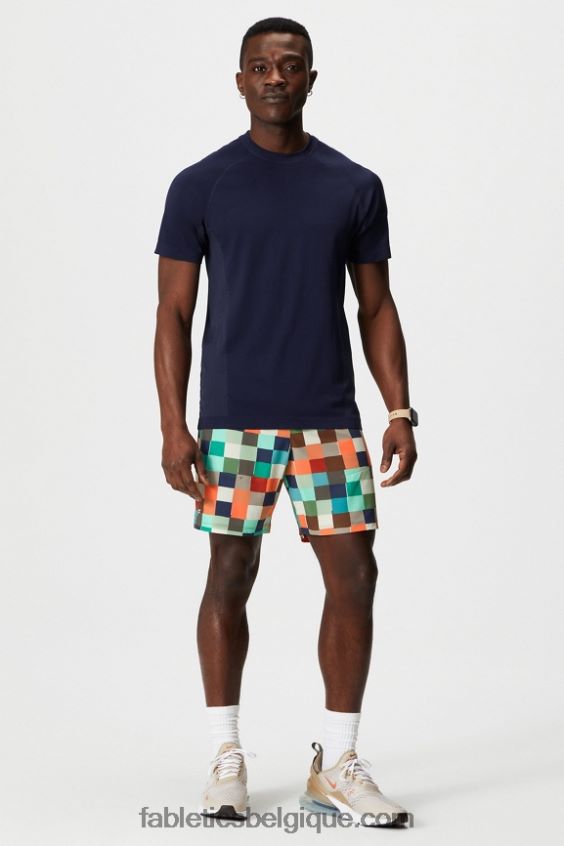 le jour de la formation tee 175 Hommes Fabletics 404P0T3464 bleu marine profond