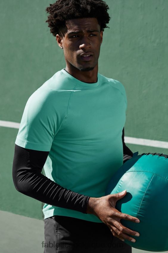 le jour de la formation tee 177 Hommes Fabletics 404P0T3474 brume de menthe