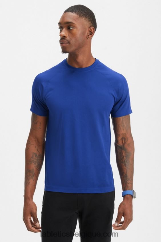 le jour de la formation tee 177 Hommes Fabletics 404P0T3475 bleu français