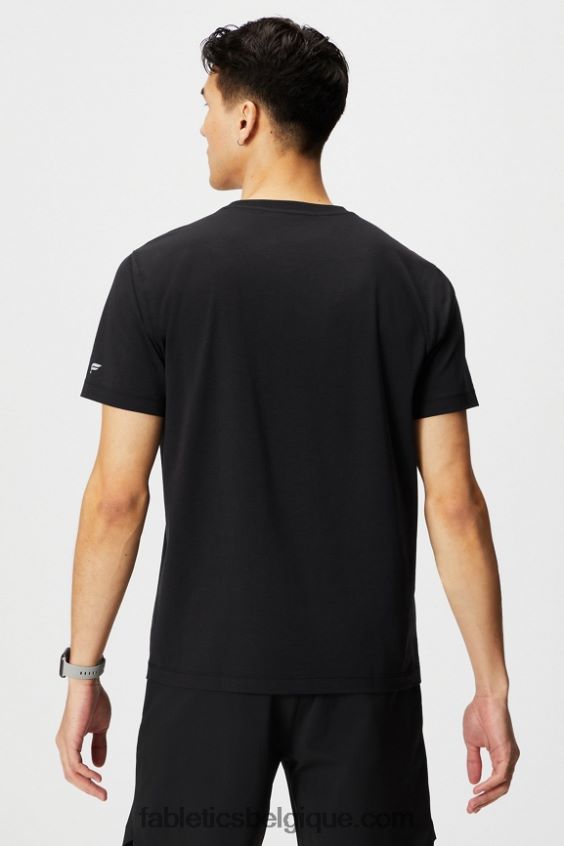 le t-shirt à poche 24-7 Hommes Fabletics 404P0T3448 noir