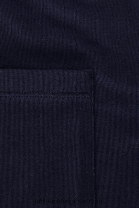 le t-shirt à poche 24-7 Hommes Fabletics 404P0T3455 bleu marine profond