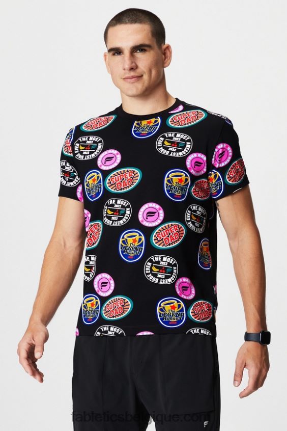 le tee 24-7 180 Hommes Fabletics 404P0T3501 meilleur papa de tous les temps