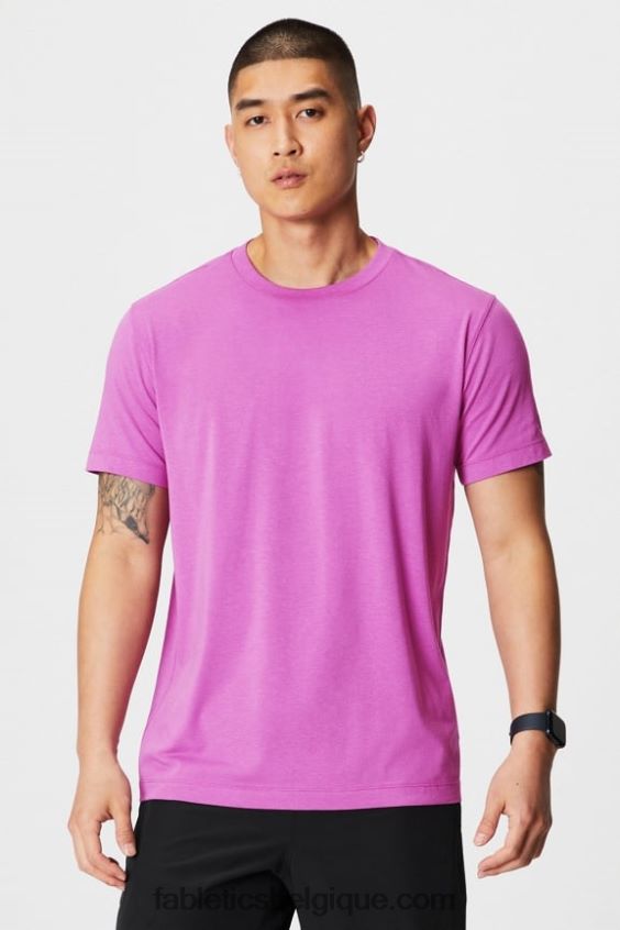 le tee 24-7 181 Hommes Fabletics 404P0T3503 évasion rose