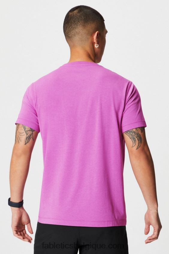 le tee 24-7 181 Hommes Fabletics 404P0T3503 évasion rose