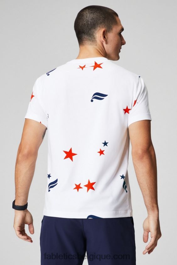 le tee 24-7 181 Hommes Fabletics 404P0T3505 fs n étoiles
