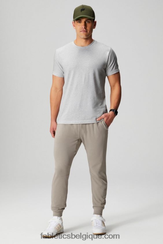 le tee 24-7 182 Hommes Fabletics 404P0T3510 gris clair chiné