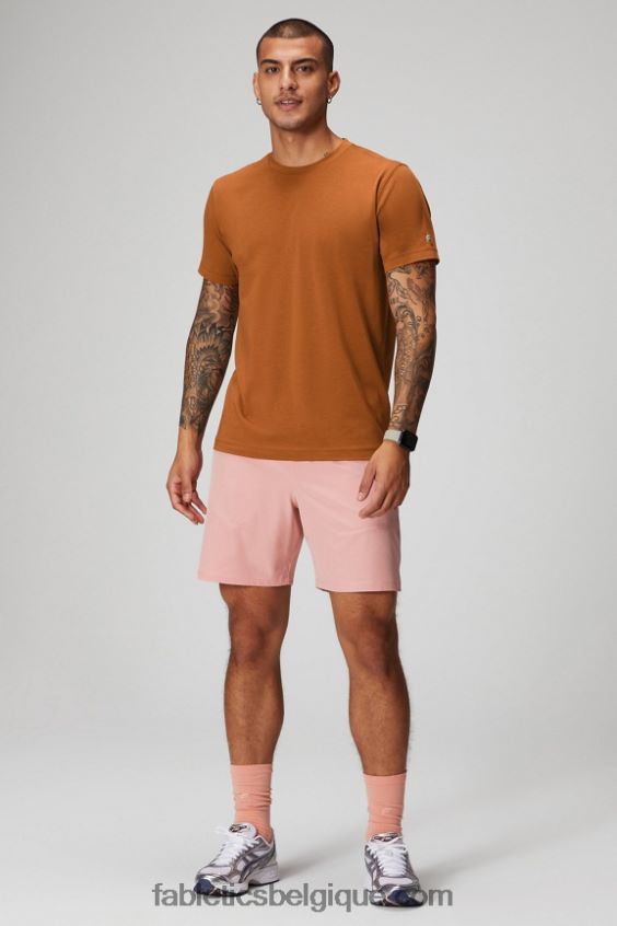 le tee 24-7 183 Hommes Fabletics 404P0T3512 rouille vintage