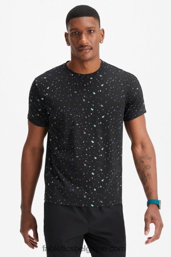 le tee 24-7 183 Hommes Fabletics 404P0T3515 terrazzo noir