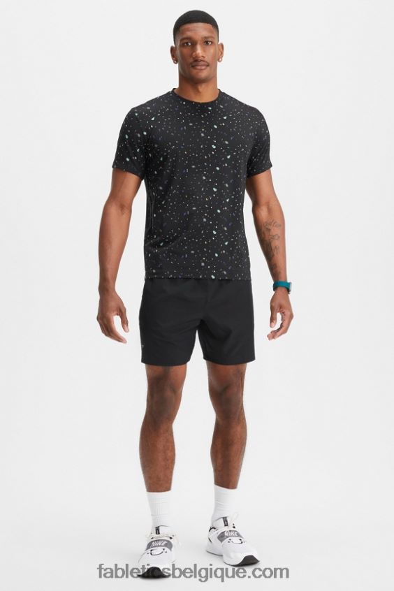 le tee 24-7 183 Hommes Fabletics 404P0T3515 terrazzo noir