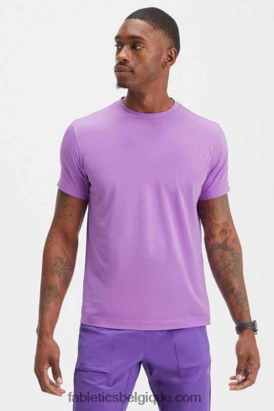 le tee 24-7 184 Hommes Fabletics 404P0T3517 fumée mauve
