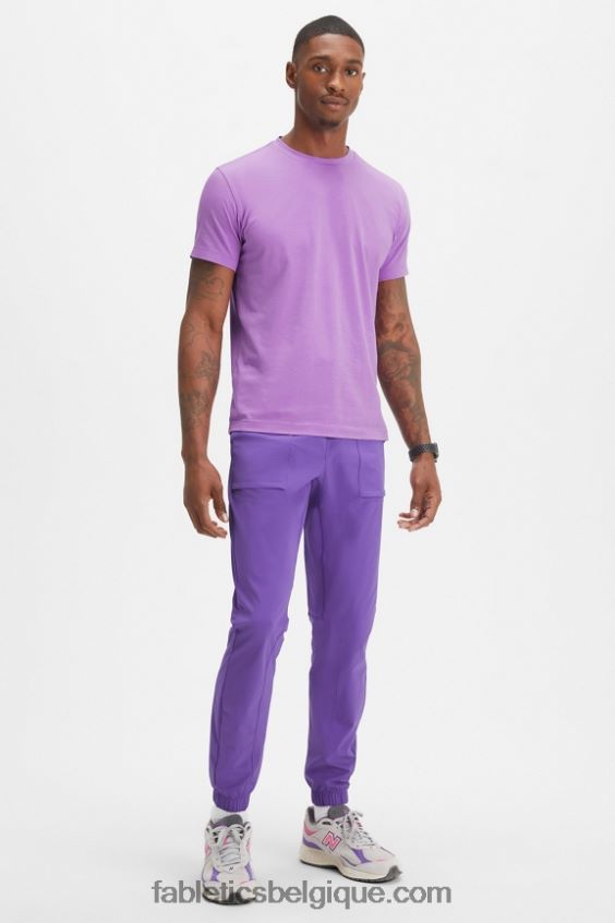 le tee 24-7 184 Hommes Fabletics 404P0T3517 fumée mauve
