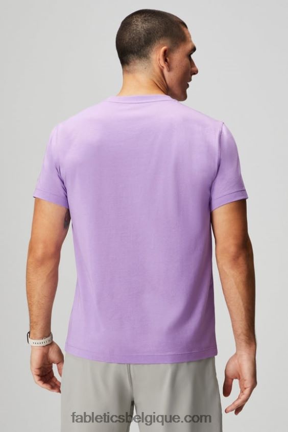le tee 24-7 185 Hommes Fabletics 404P0T3543 cosmos violet