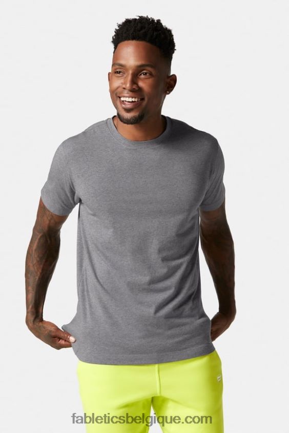 le tee 24-7 185 Hommes Fabletics 404P0T3546 bruyère anthracite
