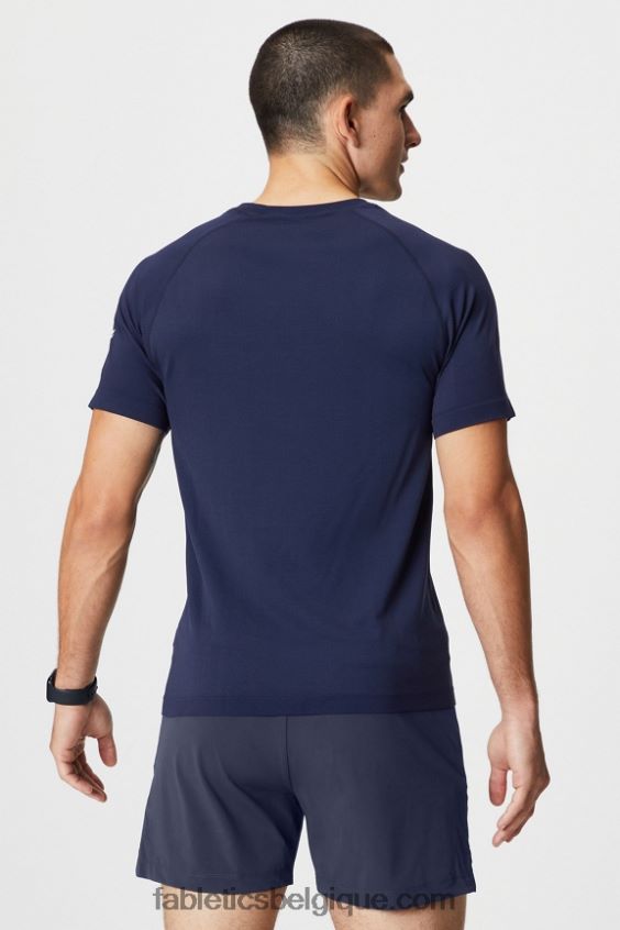 le tee de la journée d\'entraînement 174 Hommes Fabletics 404P0T3461 ovale marine