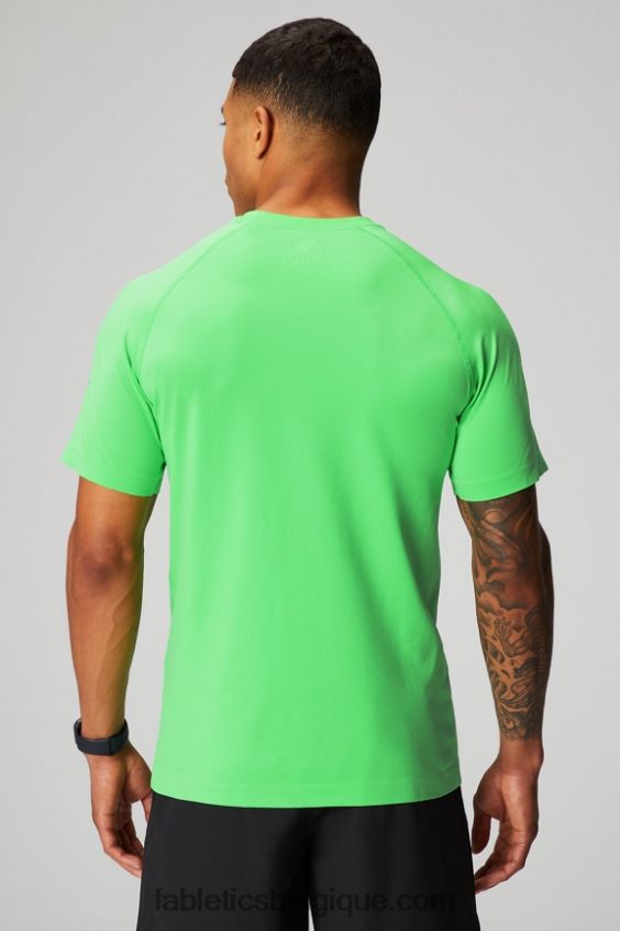 le tee de la journée d\'entraînement 176 Hommes Fabletics 404P0T3468 tilleul sauvage