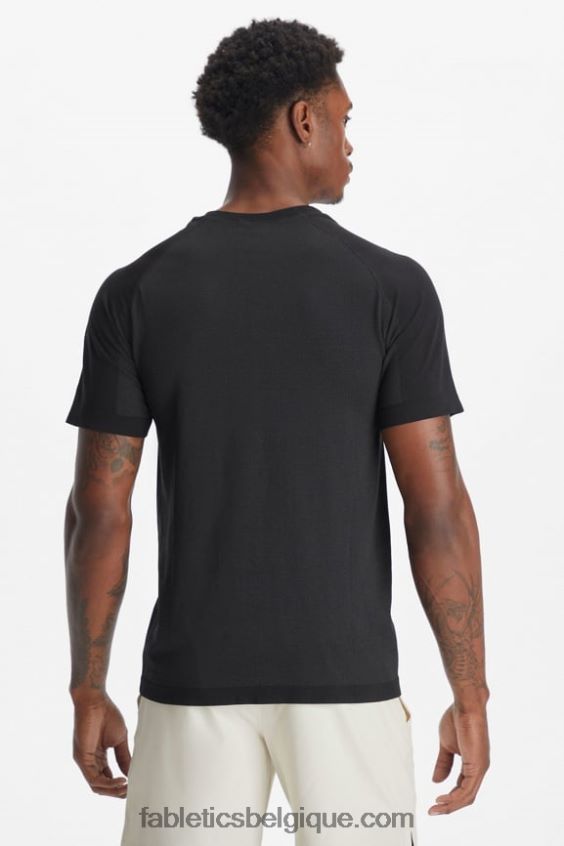 le tee de la journée d\'entraînement 178 Hommes Fabletics 404P0T3477 noir