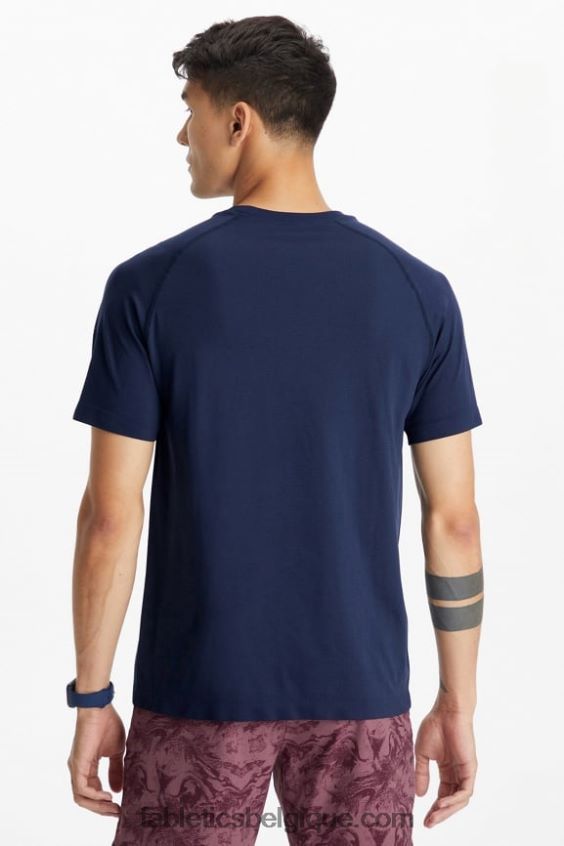 le tee de la journée d\'entraînement 178 Hommes Fabletics 404P0T3478 marine