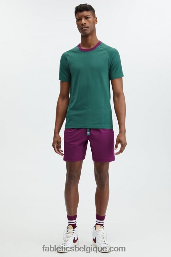 le tee de la journée d\'entraînement 178 Hommes Fabletics 404P0T3480 vert azur