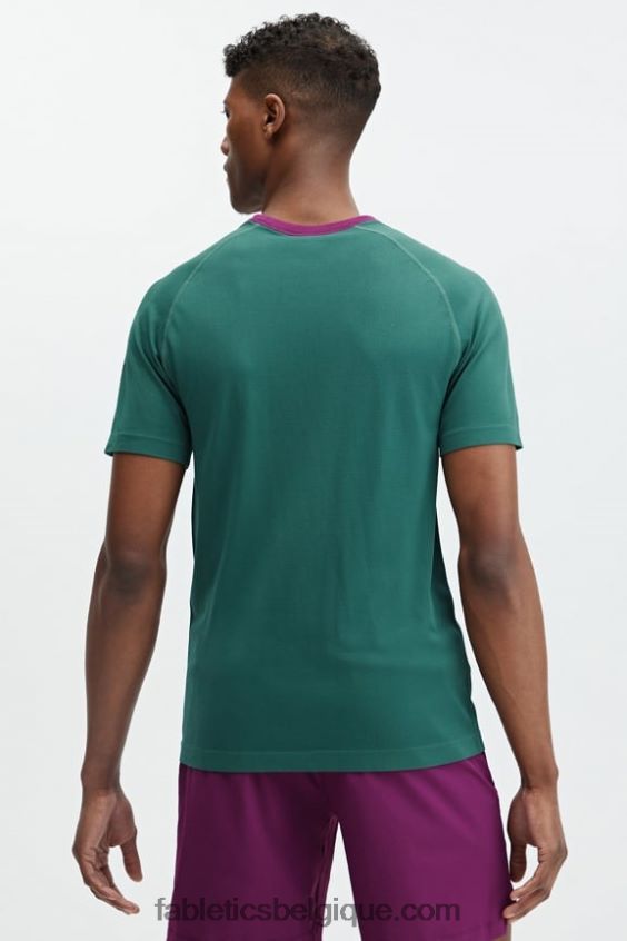 le tee de la journée d\'entraînement 178 Hommes Fabletics 404P0T3480 vert azur