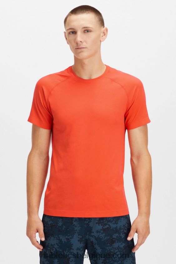 le tee de la journée d'entraînement 179 Hommes Fabletics 404P0T3482 flamme brillante