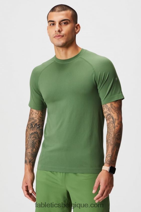 le tee de la journée d'entraînement 179 Hommes Fabletics 404P0T3484 néo olive