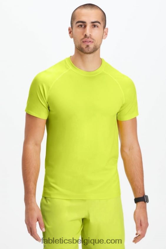 le tee de la journée d'entraînement 180 Hommes Fabletics 404P0T3489 zeste