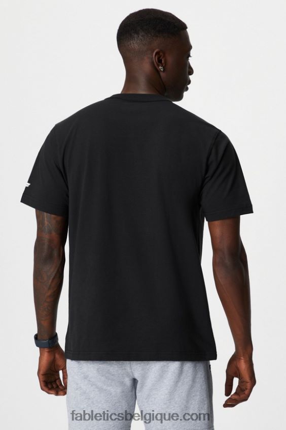 le tee-shirt r&r Hommes Fabletics 404P0T3521 noir multi f