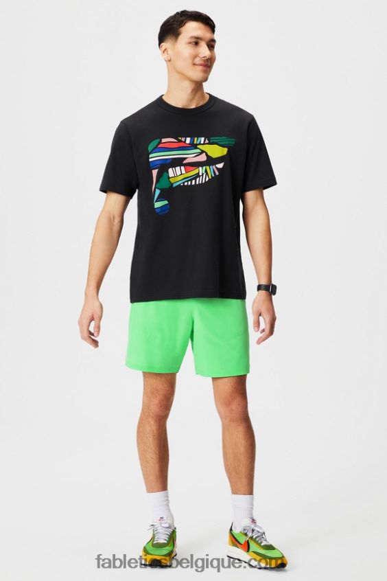le tee-shirt r&r Hommes Fabletics 404P0T3526 collage noir