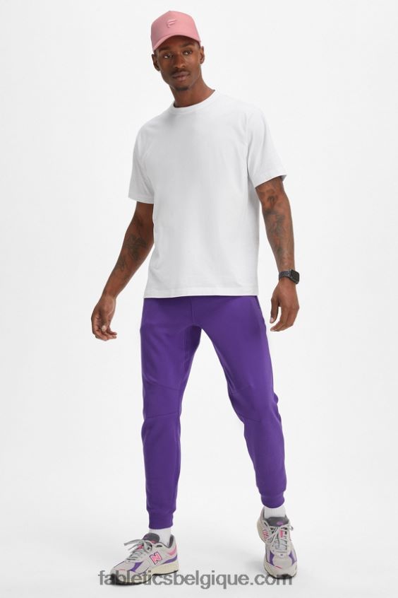 le tee-shirt r&r Hommes Fabletics 404P0T3528 blanc classique