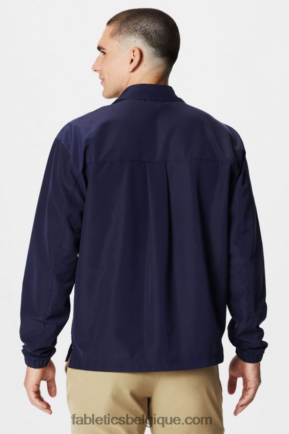la veste d\'avant-poste Hommes Fabletics 404P0T3632 bleu marine profond