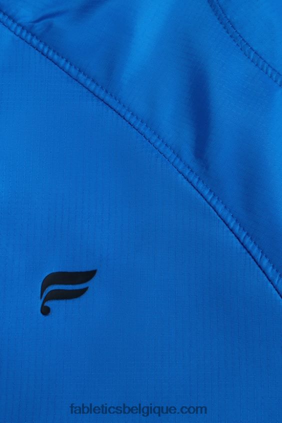 la veste d\'intervalle Hommes Fabletics 404P0T3643 bleu de course