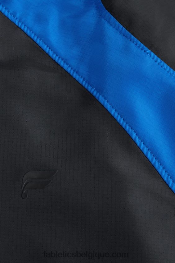 la veste d\'intervalle Hommes Fabletics 404P0T3644 bloc bleu de course